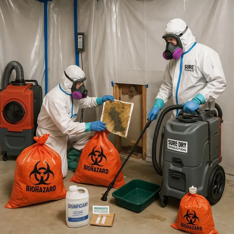 Contaminated Water Handling Protocols process in Wedgewood, SC