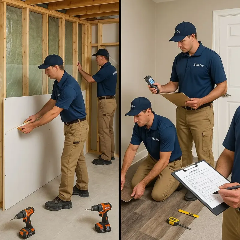 Repairs and Reconstruction process in Wedgewood, SC